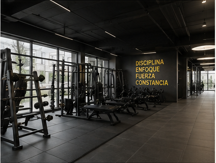 Arquitectura comercial y experiencia de marca en gimnasio
